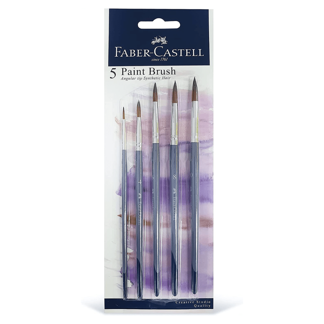 Faber Castell Creative Studio Round Bristle Brush - Art Canvas Factory