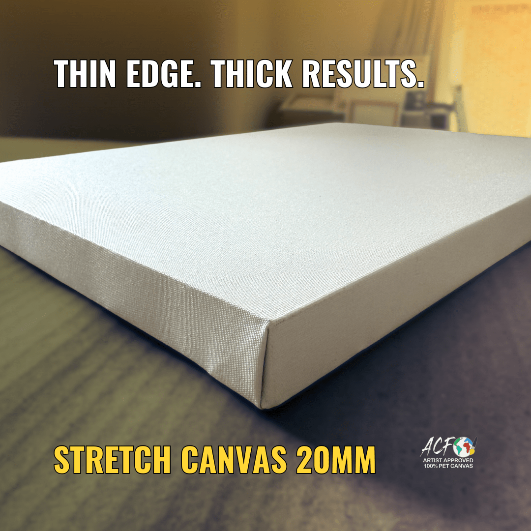 Stretch Canvas – 20mm Deep PET Canvas with New Coating - Art Canvas Factory